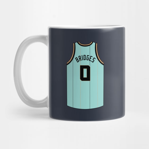 Miles Bridges Charlotte Jersey Qiangy by qiangdade